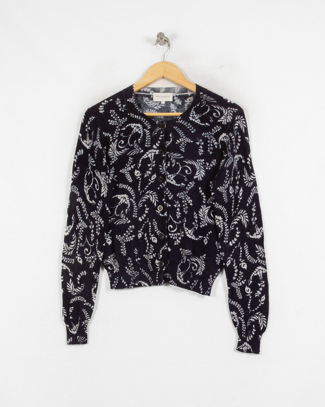 ERIC BOMPARD CARDIGAN BLEU - Taille M (38)