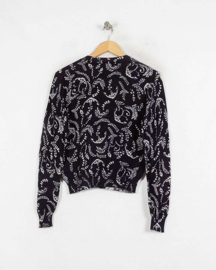ERIC BOMPARD CARDIGAN BLEU - Taille M (38)
