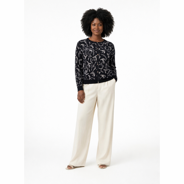 ERIC BOMPARD CARDIGAN BLEU - Taille M (38)