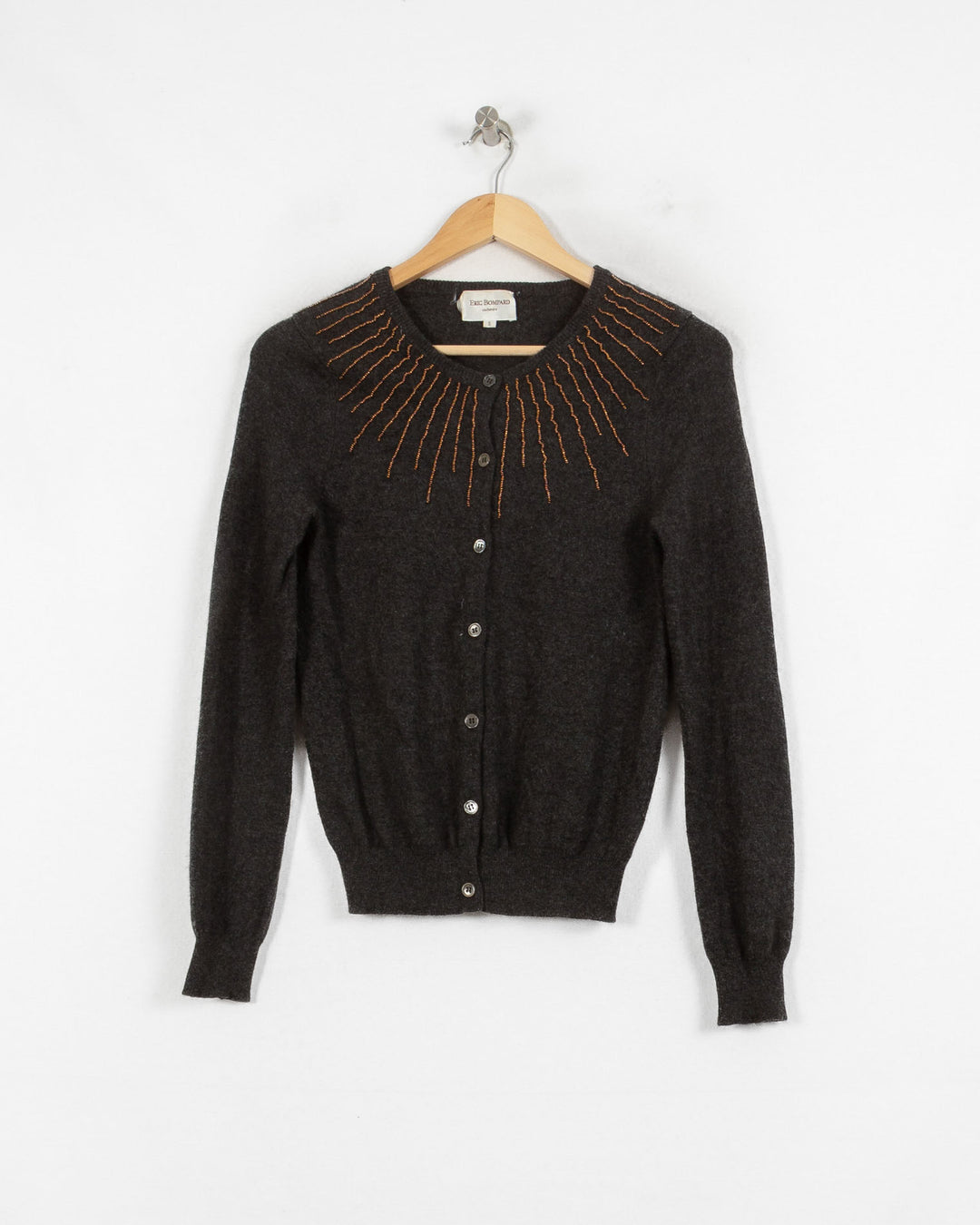 ERIC BOMPARD CARDIGAN GRIS - Taille S (36)