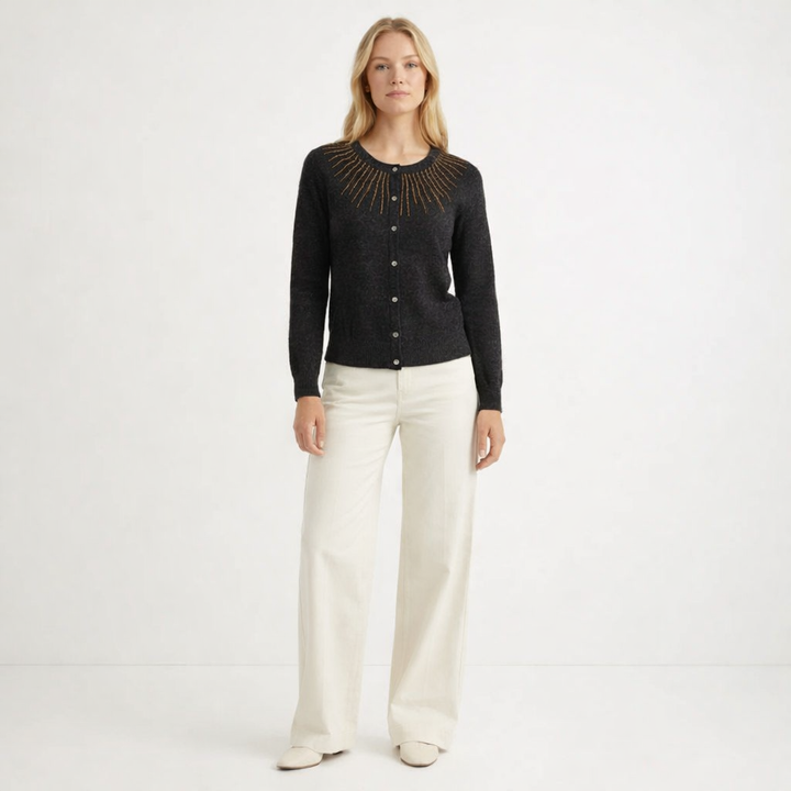 ERIC BOMPARD CARDIGAN GRIS - Taille S (36)