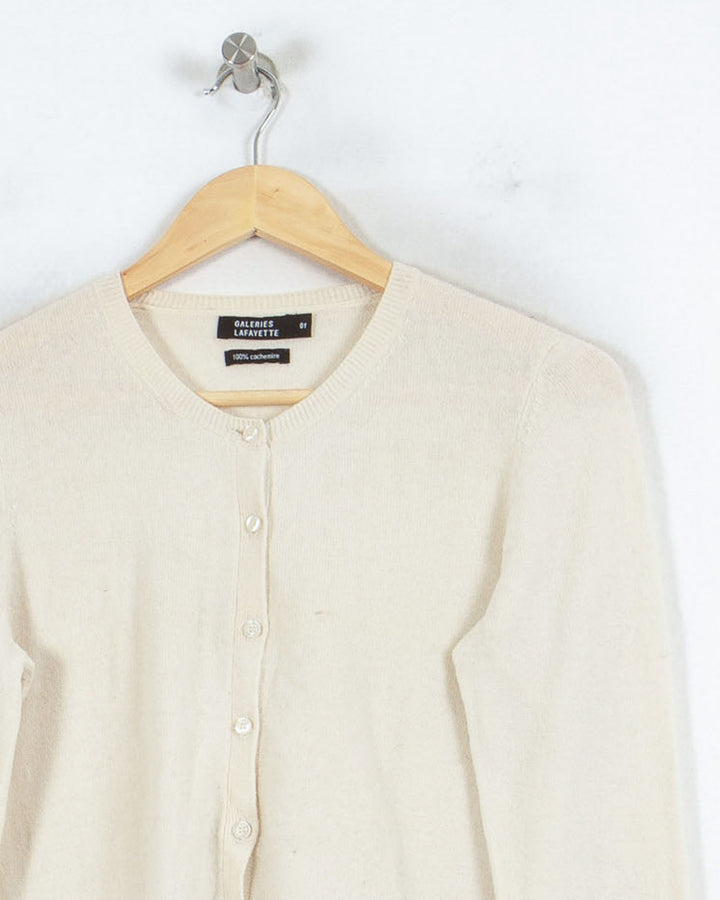 GALERIES LAFAYETTES CARDIGAN BEIGE - Taille S (36)