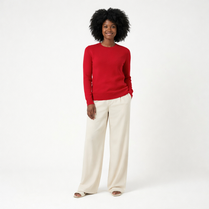 ERIC BOMPARD COL ROND ROSE - Taille M (38)