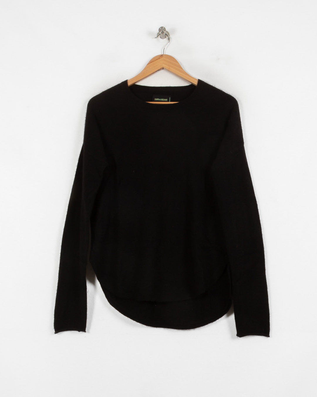 ZADIG & VOLTAIRE COL ROND NOIR - Taille M (38)