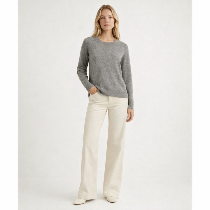 ERIC BOMPARD COL ROND GRIS - Taille M (38)