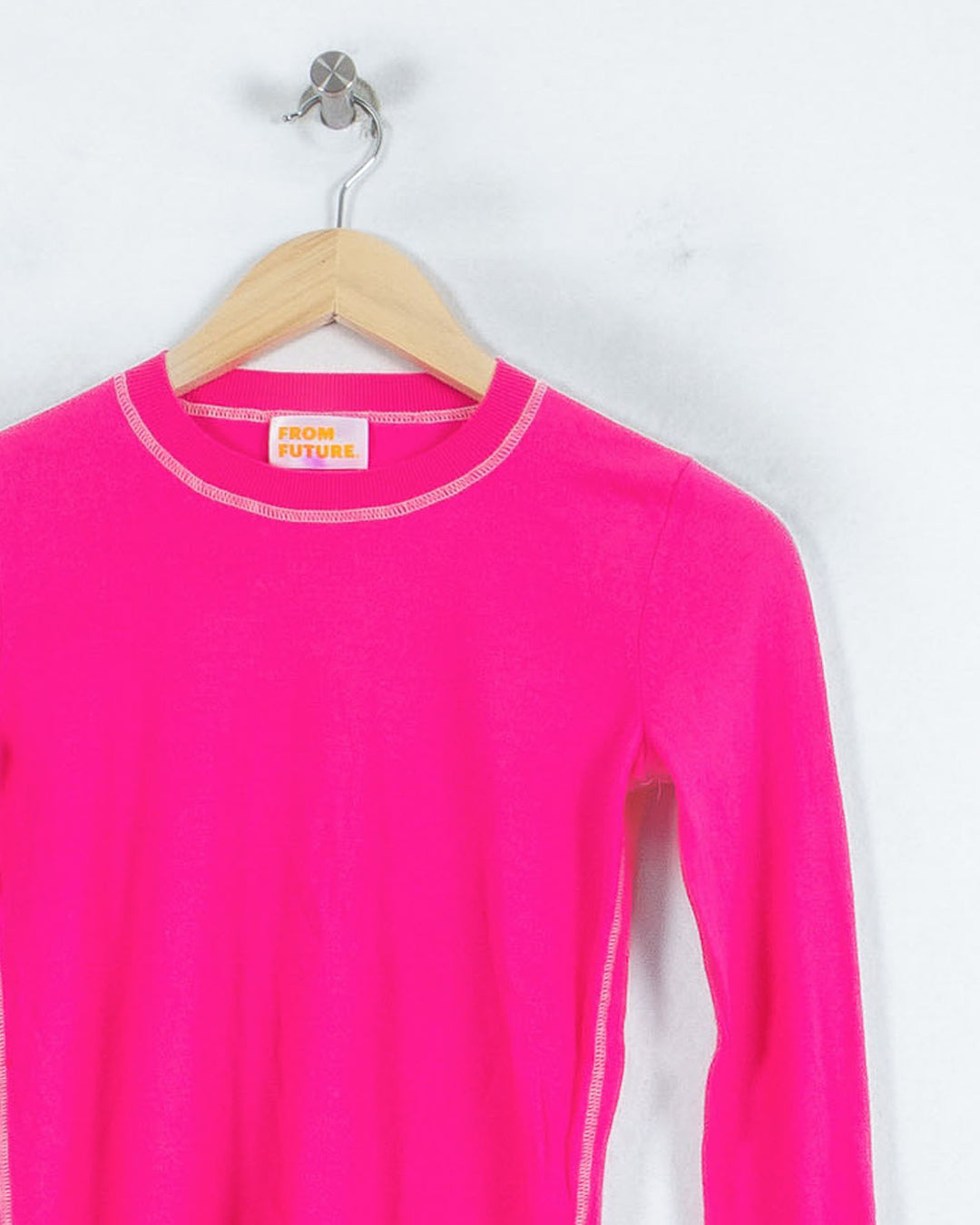 FROM FUTURE COL ROND ROSE - Taille S (36)