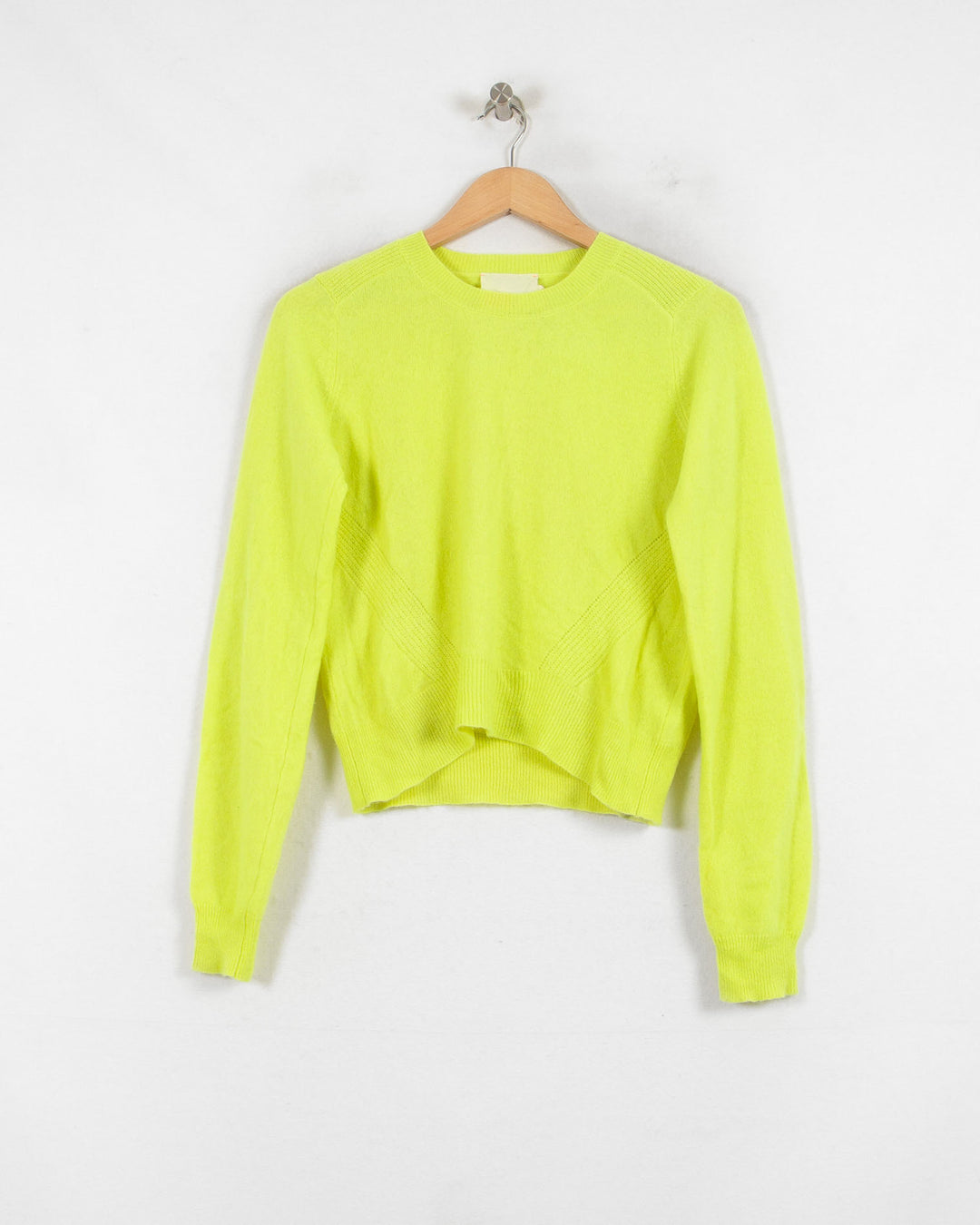 ABSOLUT CASHMERE COL ROND VERT - Taille M (38)