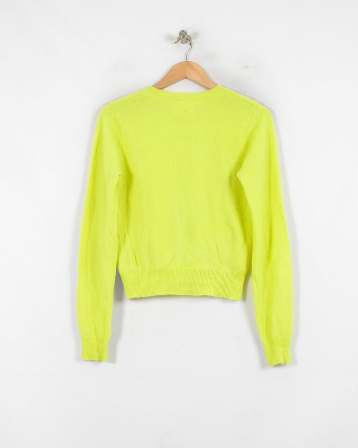 ABSOLUT CASHMERE COL ROND VERT - Taille M (38)