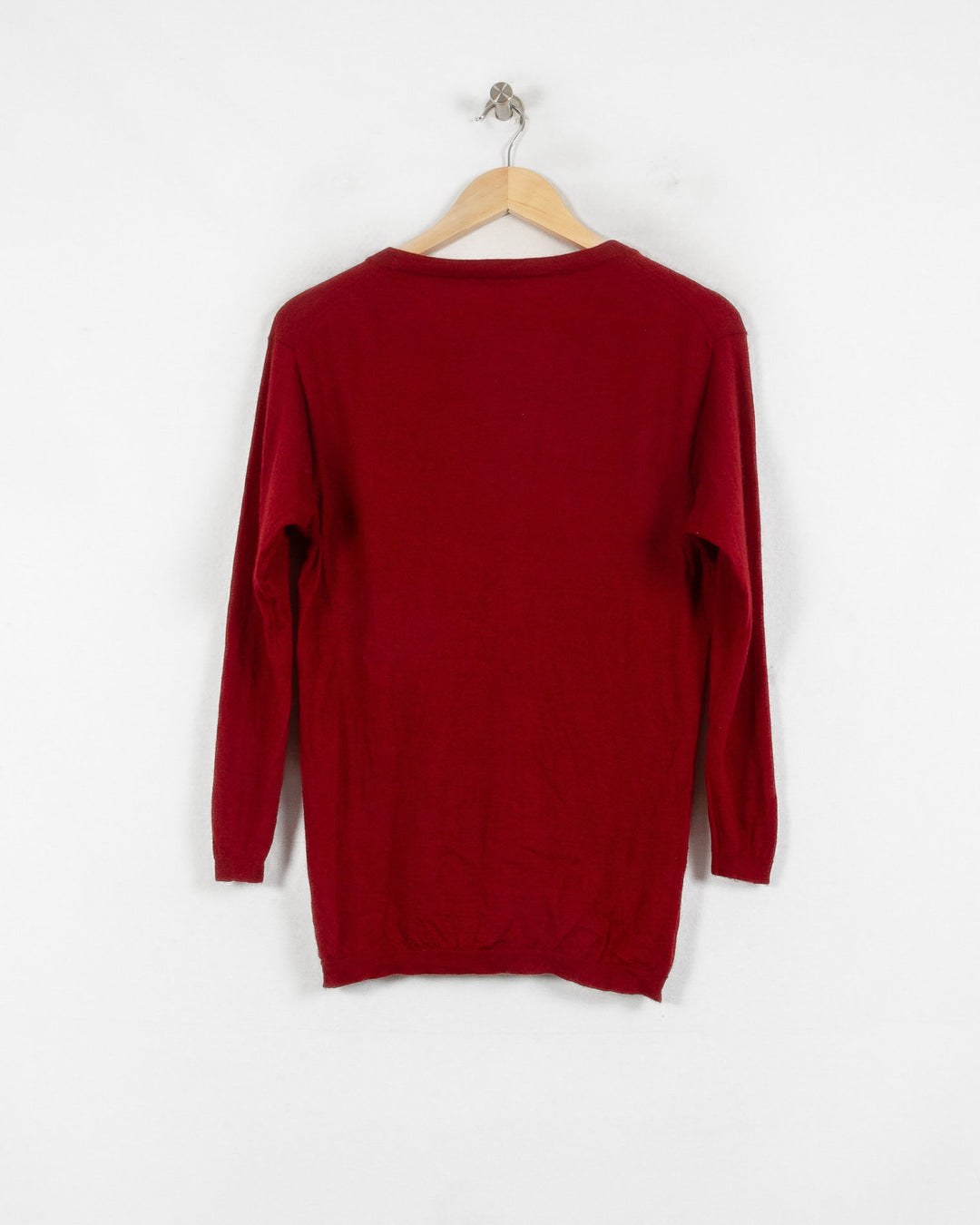 ERIC BOMPARD COL ROND BORDEAUX - Taille S (36)