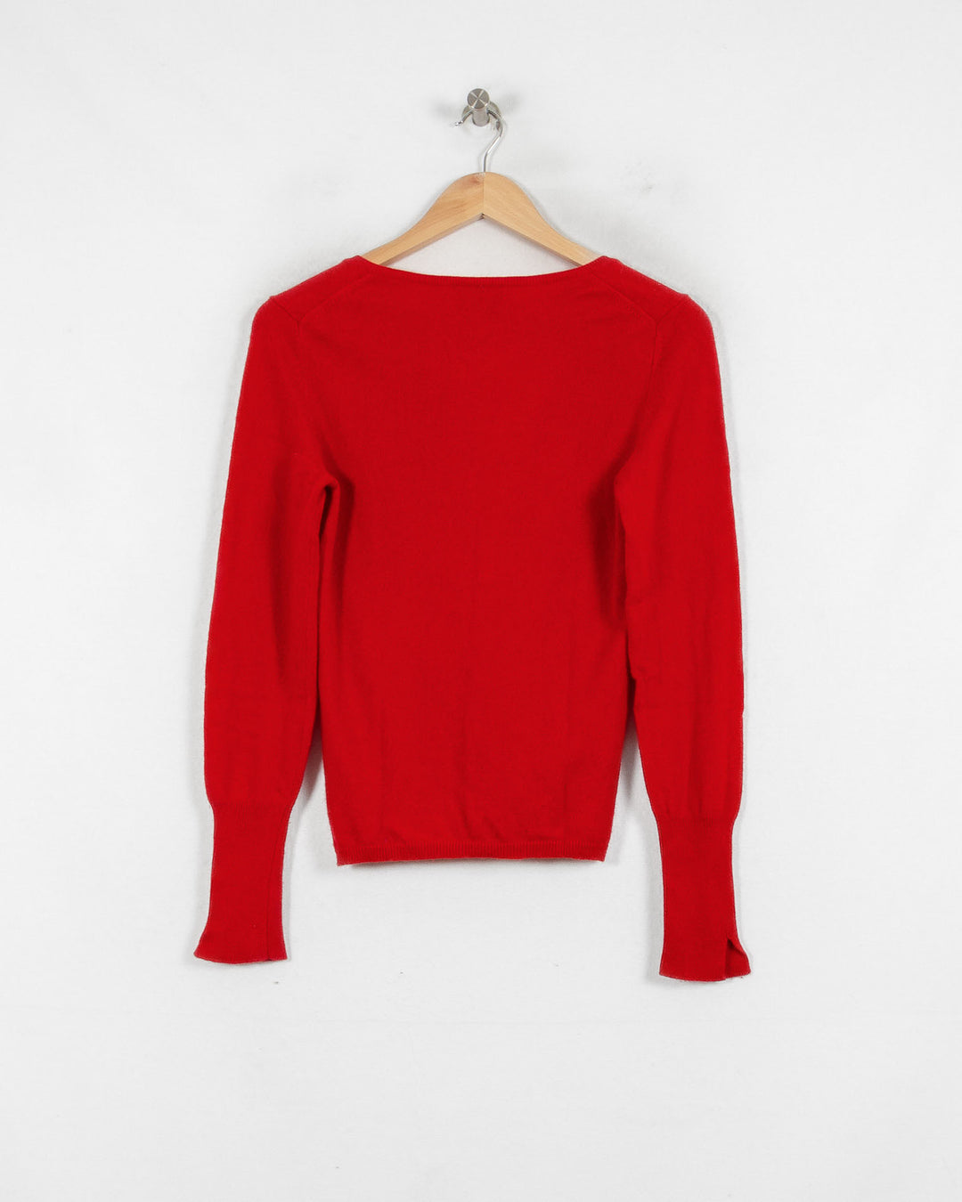 ERIC BOMPARD COL ROND ROUGE - Taille M (38)
