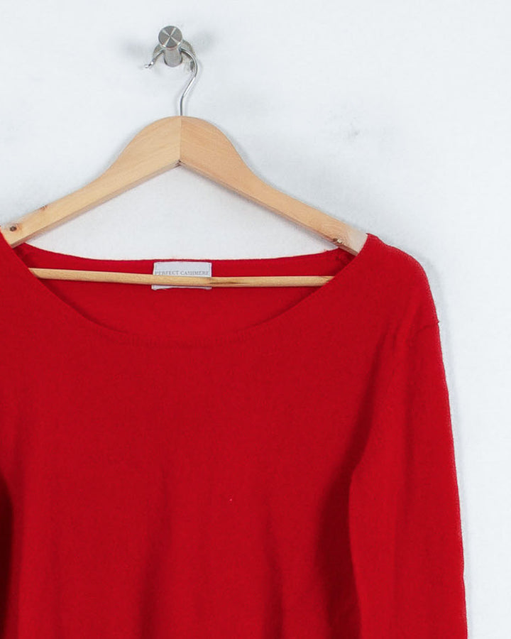 ERIC BOMPARD COL ROND ROUGE - Taille S (36)