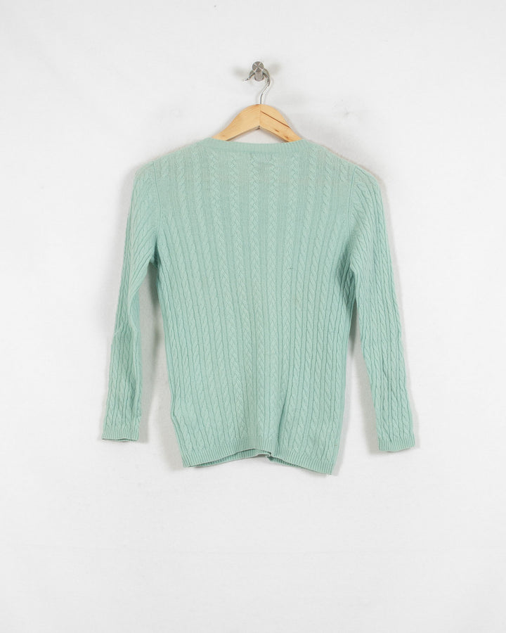 CYRILLUS COL ROND VERT - Taille S (36)