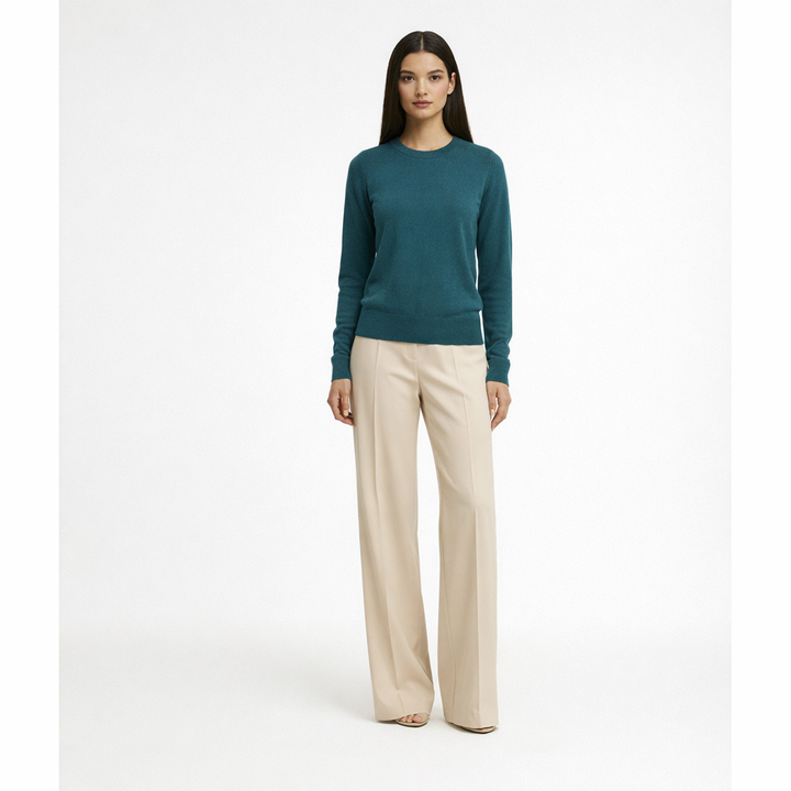 GALERIES LAFAYETTES COL ROND VERT - Taille S (36)