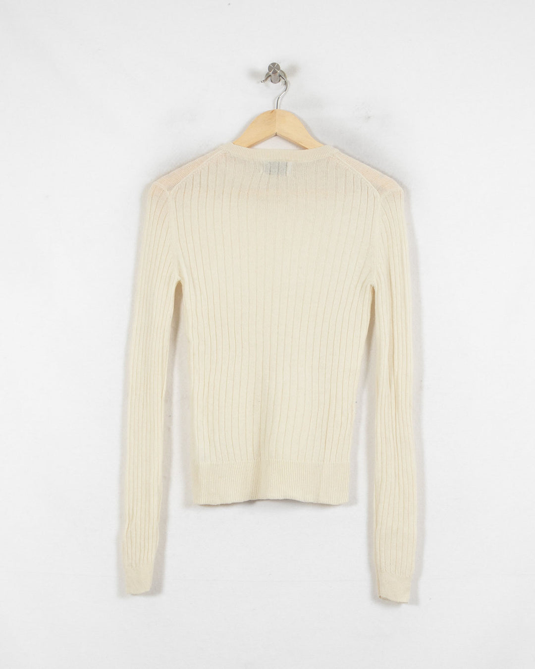 AUTHENTIC CASHMERE COL ROND BEIGE - Taille M (38)