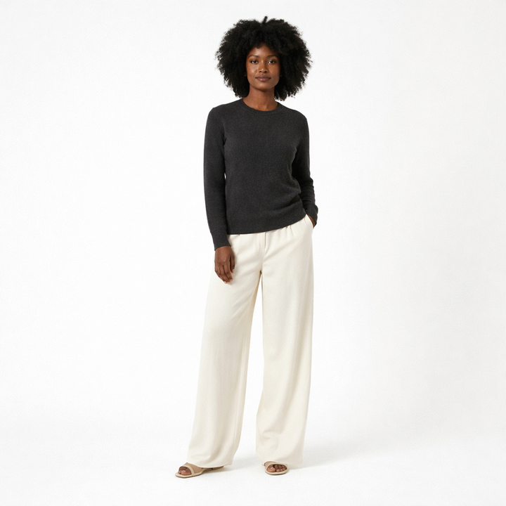 ERIC BOMPARD COL ROND GRIS - Taille S (36)