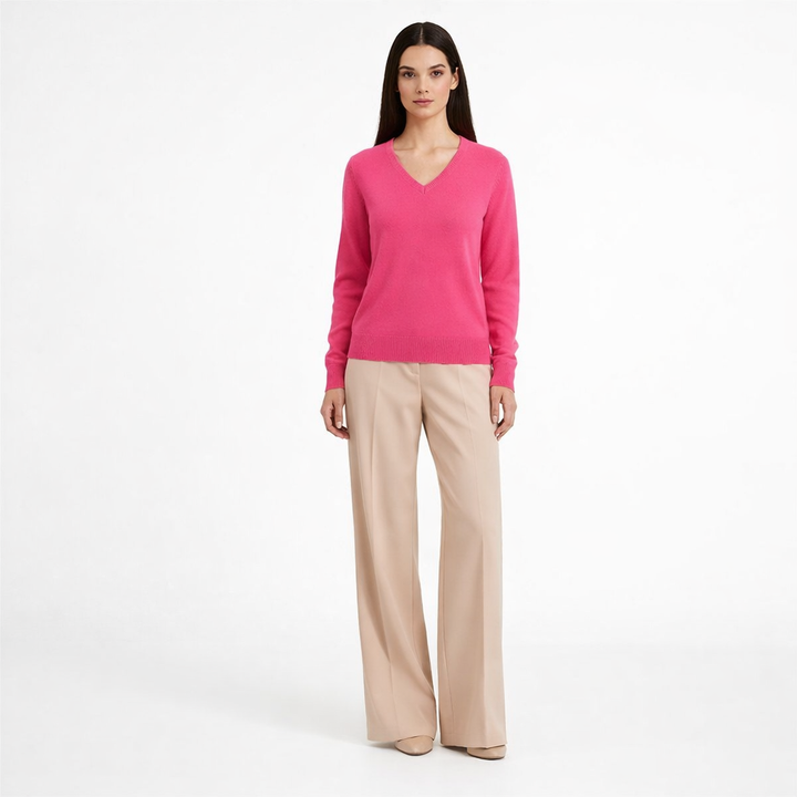 AUTRES COL V ROSE - Taille XS (34)