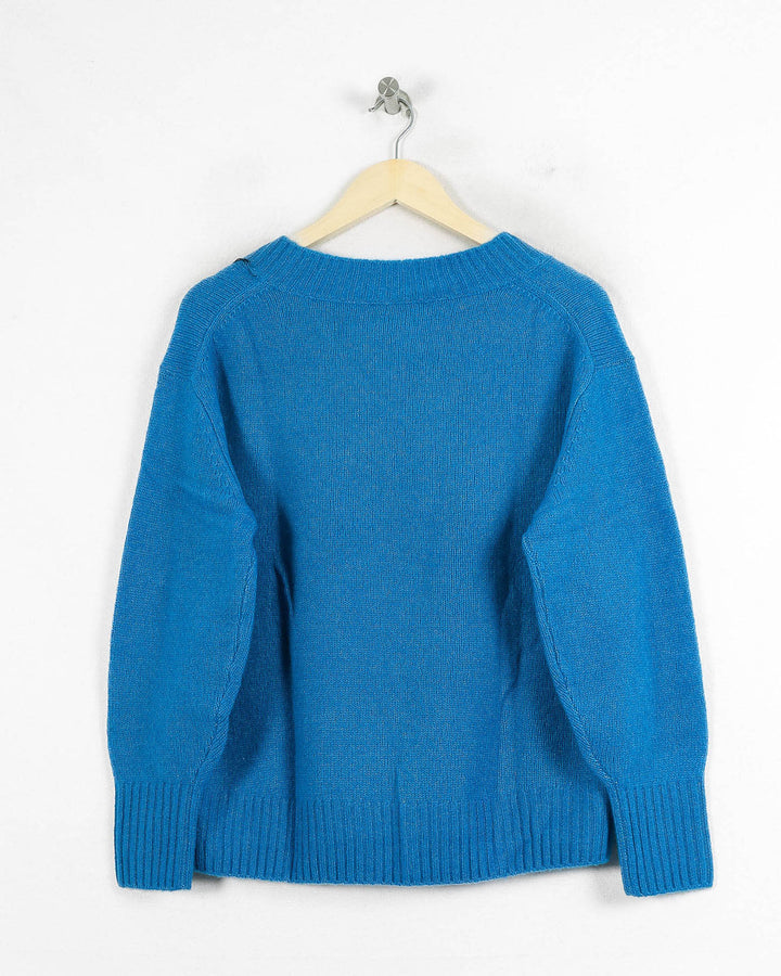AUTRES COL V BLEU - Taille M (38)