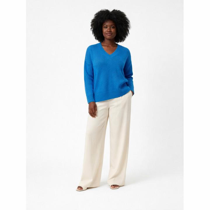 AUTRES COL V BLEU - Taille M (38)