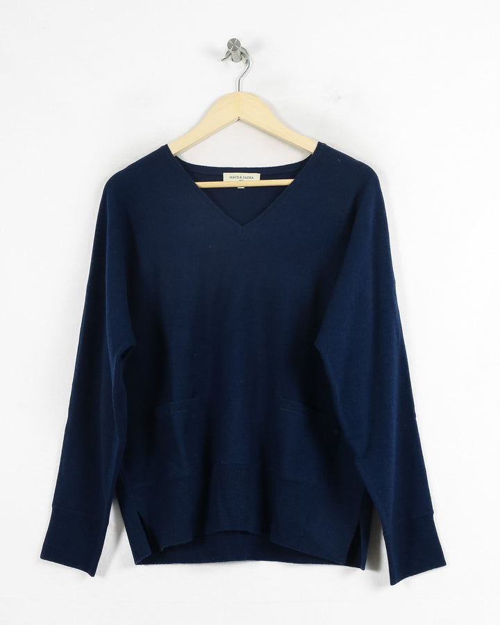 AUTRES COL V BLEU - Taille XL (42)