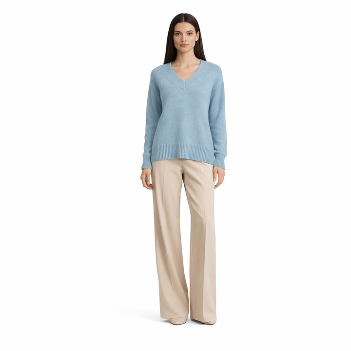 AUTRES COL V BLEU - Taille S (36)
