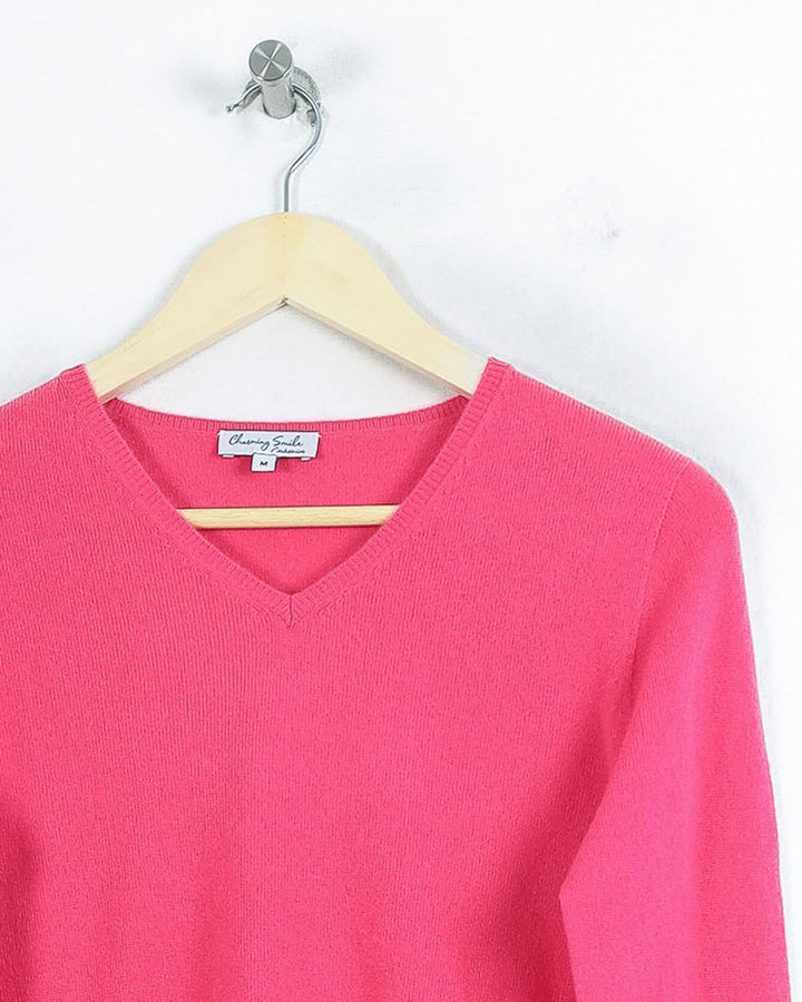 AUTRES COL V ROSE - Taille M (38)