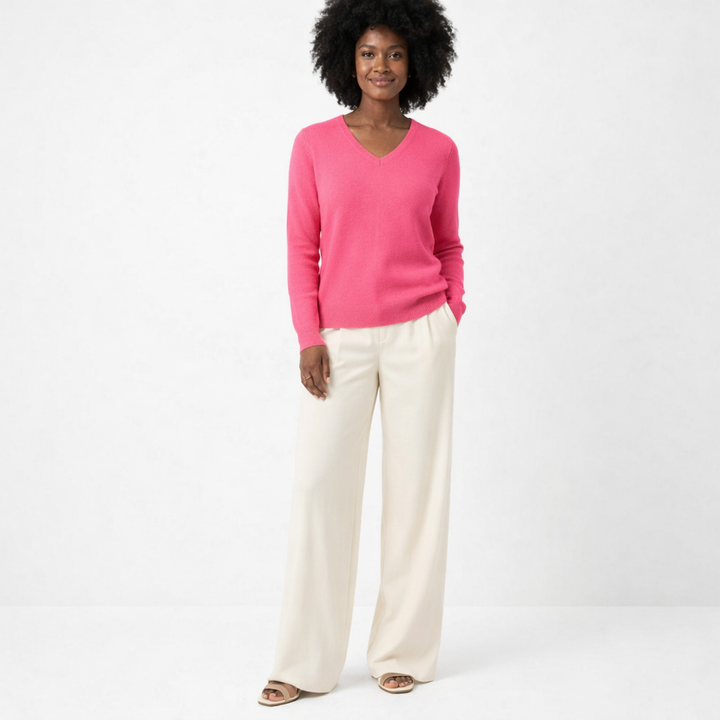 AUTRES COL V ROSE - Taille M (38)
