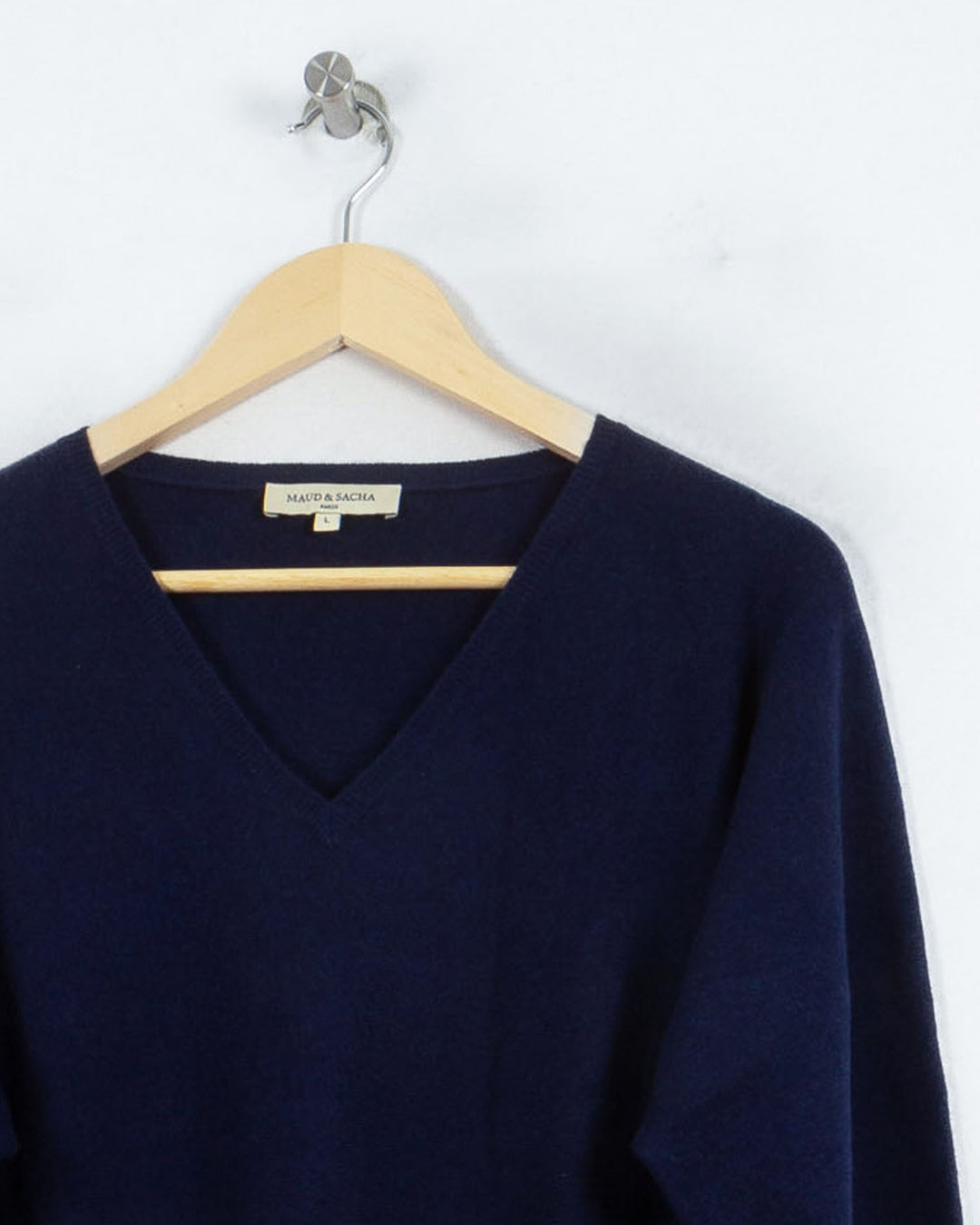 AUTRES COL V BLEU - Taille L (40)