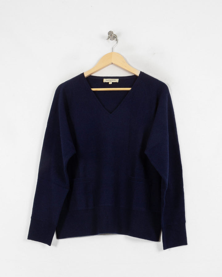AUTRES COL V BLEU - Taille L (40)