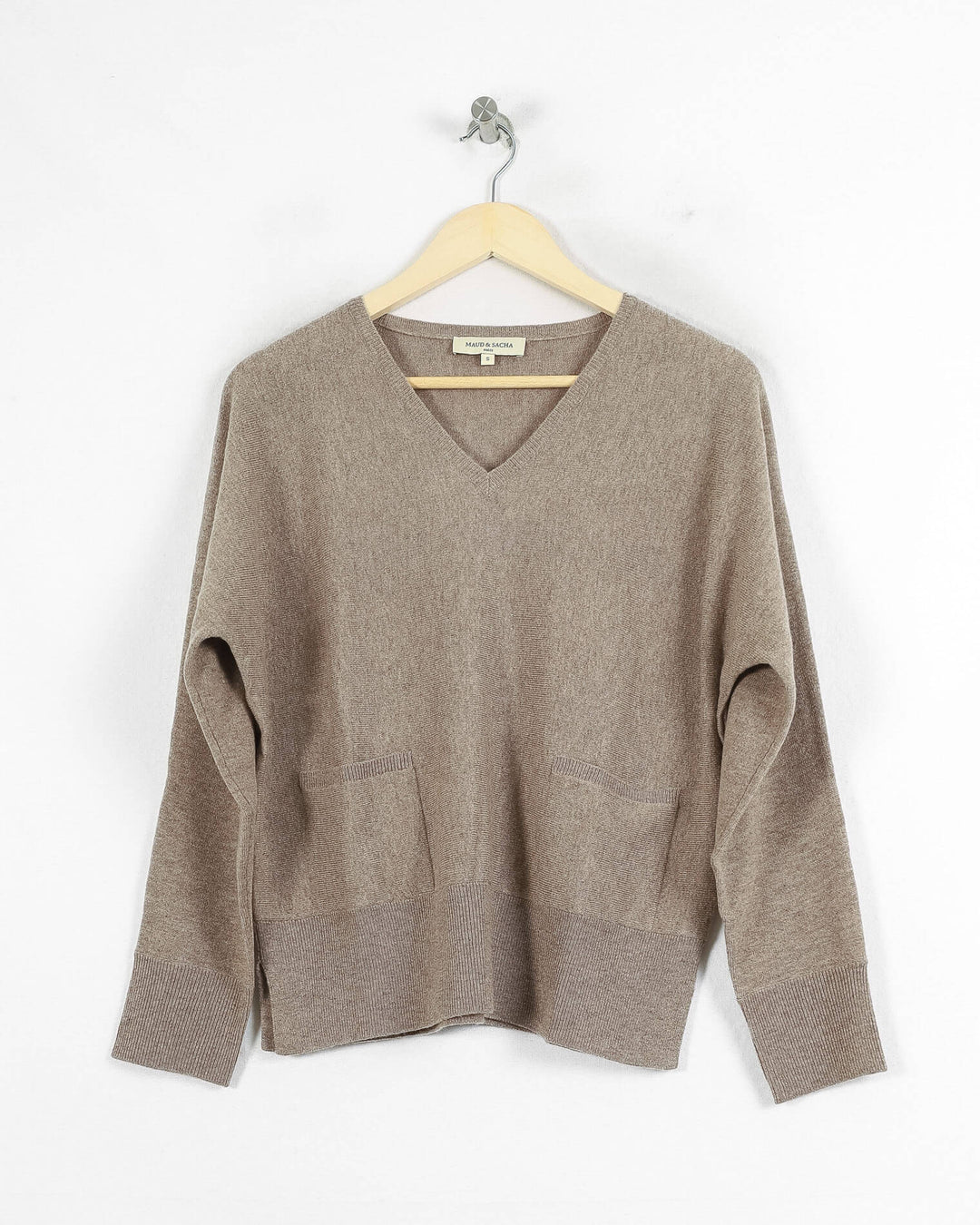 AUTRES COL V BEIGE - Taille S (36)