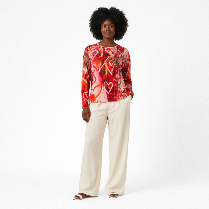 AUTRES COL ROND ROUGE - Taille M (38)