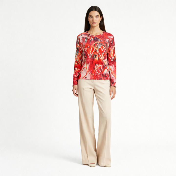 AUTRES COL ROND ROUGE - Taille S (36)