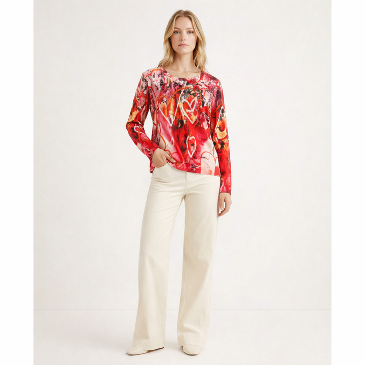 AUTRES COL ROND ROUGE - Taille M (38)