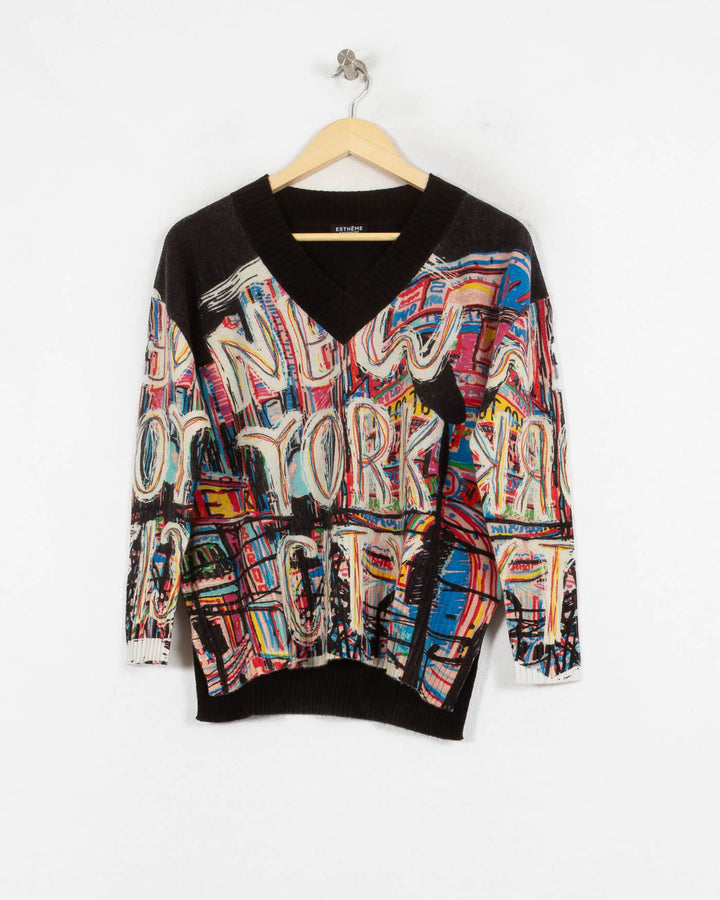 AUTRES COL V NOIR - Taille XS (34)