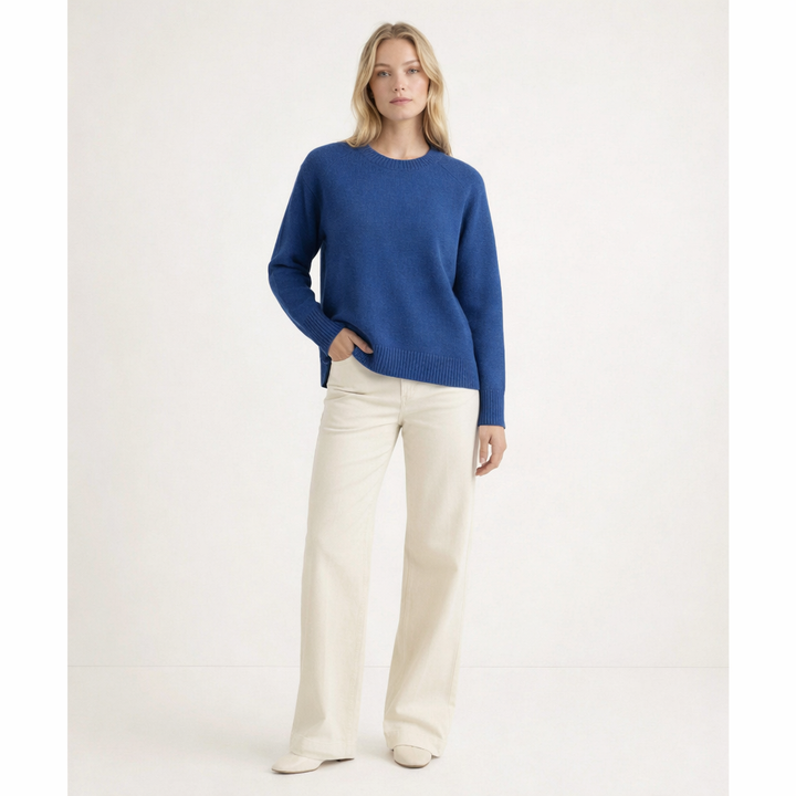 AUTRES COL ROND BLEU - Taille M (38)