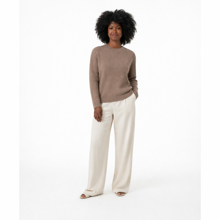 AUTRES COL ROND MARON - Taille XL (42)