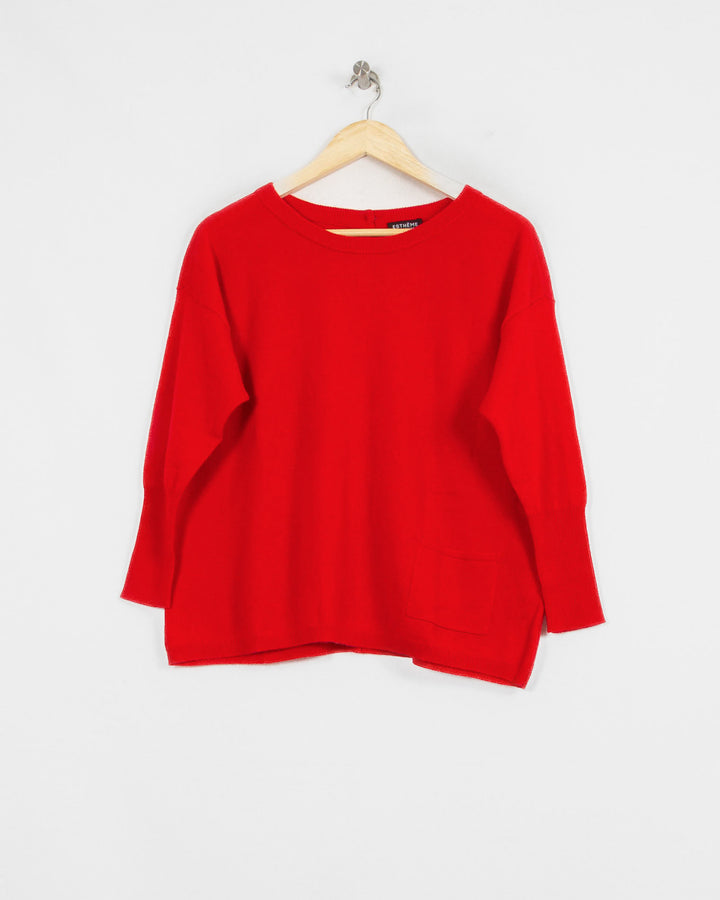 AUTRES COL ROND ROUGE - Taille M (38)
