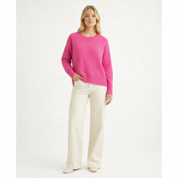 AUTRES COL ROND ROSE - Taille L (40)