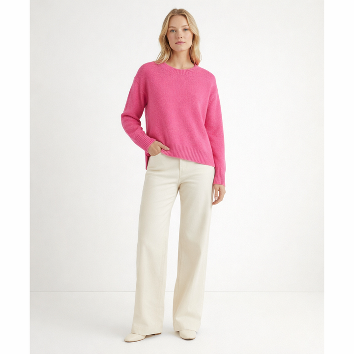 AUTRES COL ROND ROSE - Taille S (36)