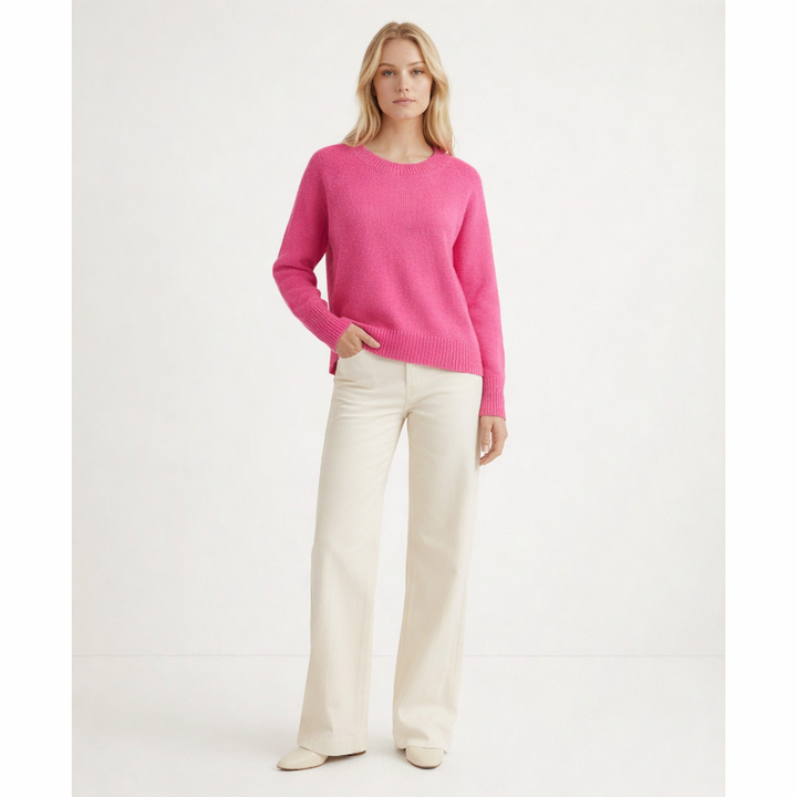 AUTRES COL ROND ROSE - Taille L (40)