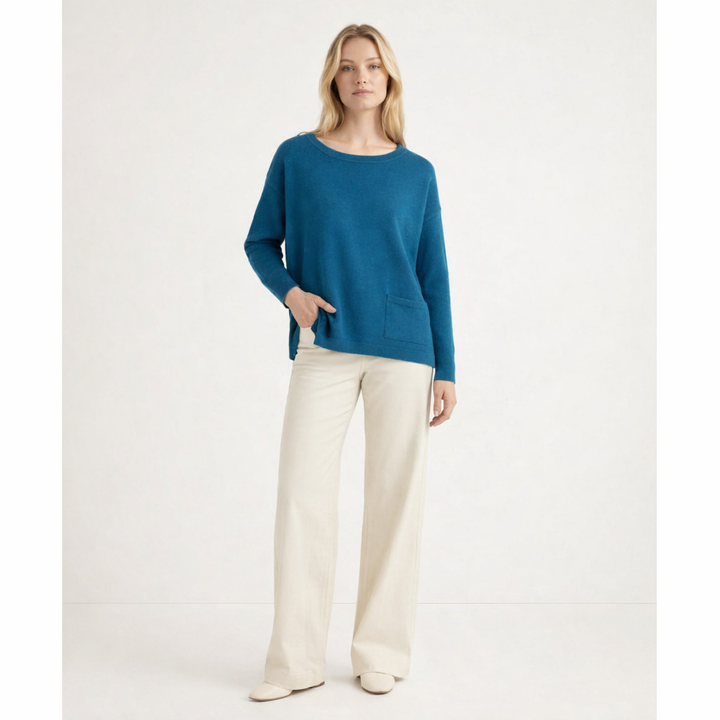 AUTRES COL ROND BLEU - Taille M (38)