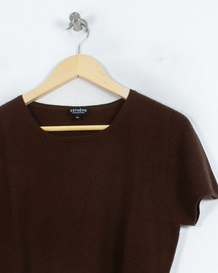AUTRES COL ROND MARON - Taille XL (42)