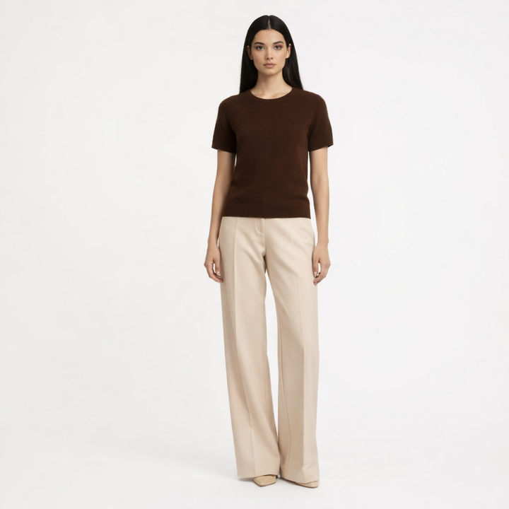 AUTRES COL ROND MARON - Taille XL (42)