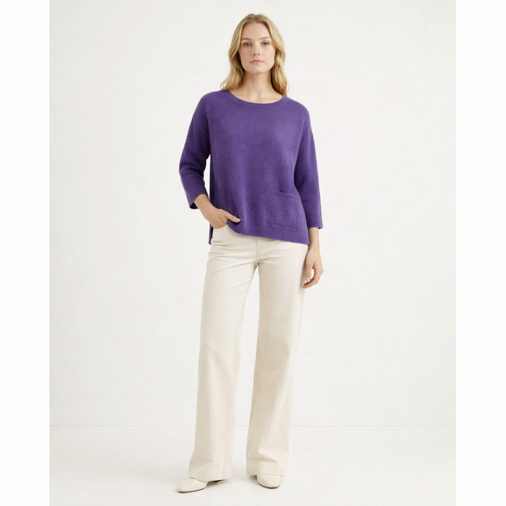AUTRES COL ROND VIOLET - Taille S (36)