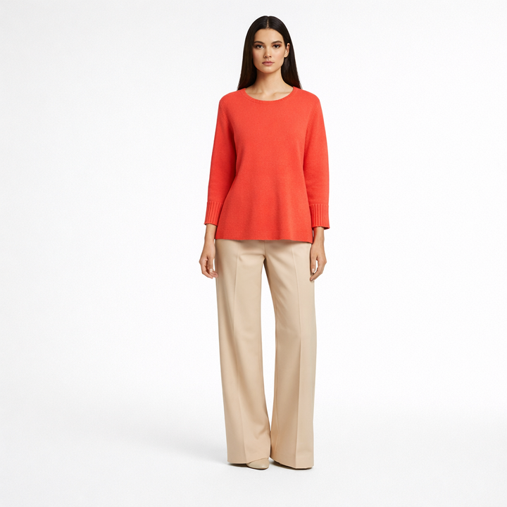 AUTRES COL ROND ORANGE - Taille L (40)