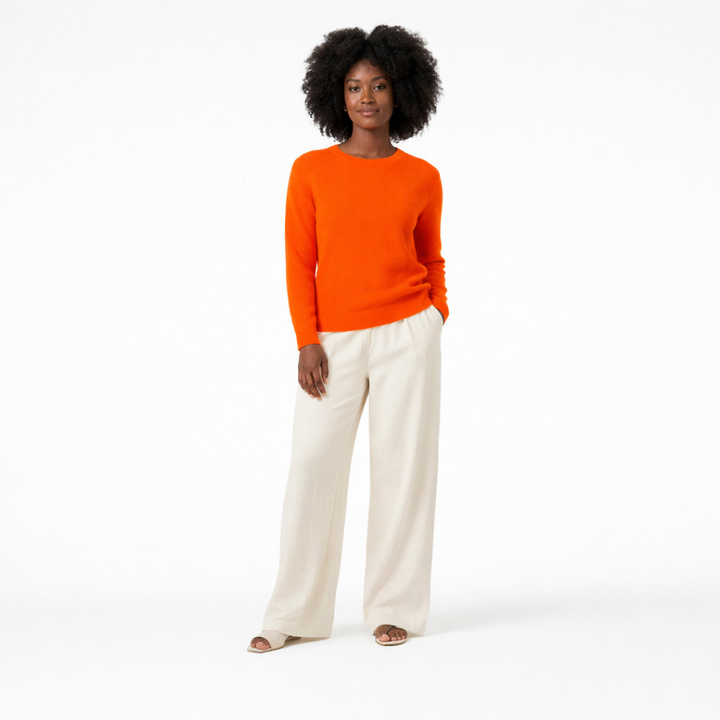 AUTRES COL ROND ORANGE - Taille S (36)