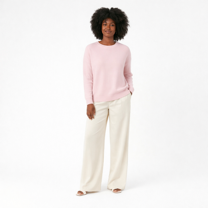 AUTRES COL ROND ROSE - Taille L (40)
