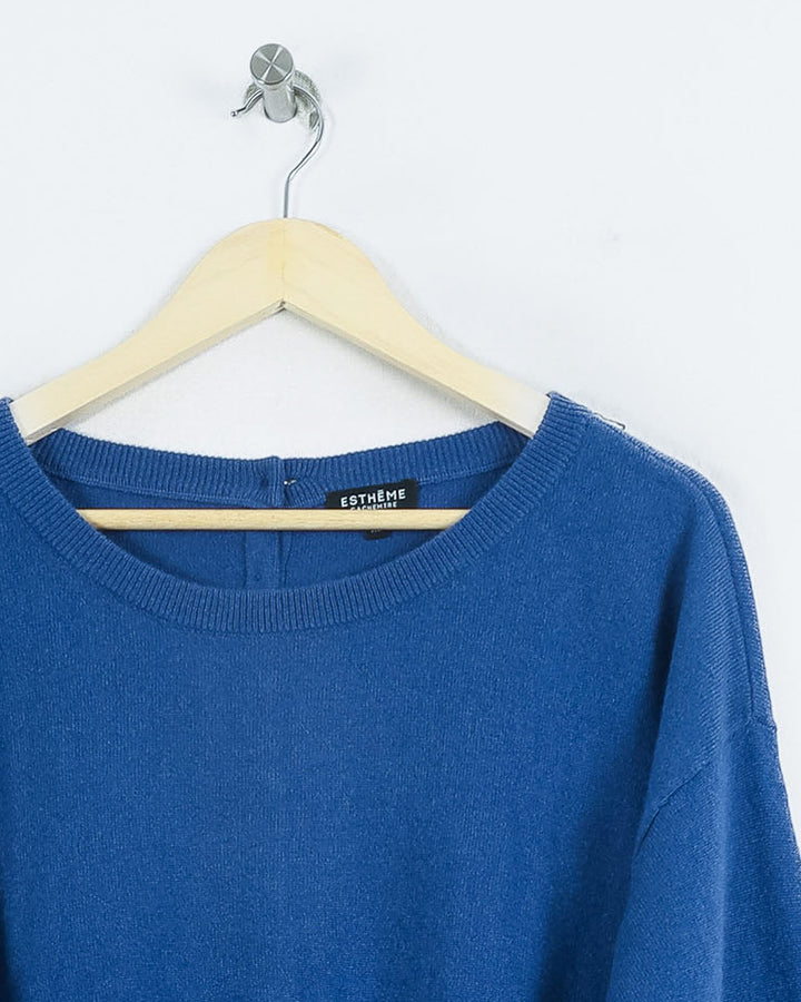 AUTRES COL ROND BLEU - Taille XL (42)