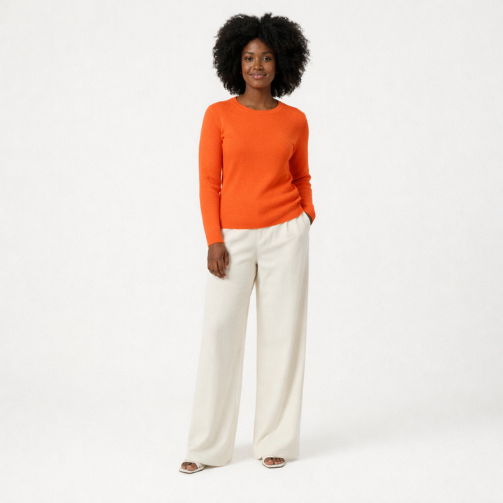 AUTRES COL ROND ORANGE - Taille S (36)