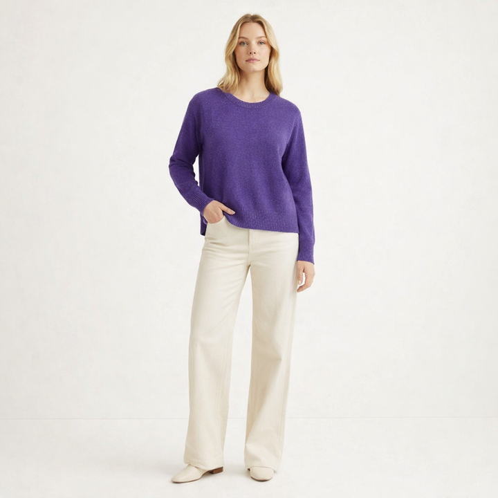 AUTRES COL ROND VIOLET - Taille S (36)