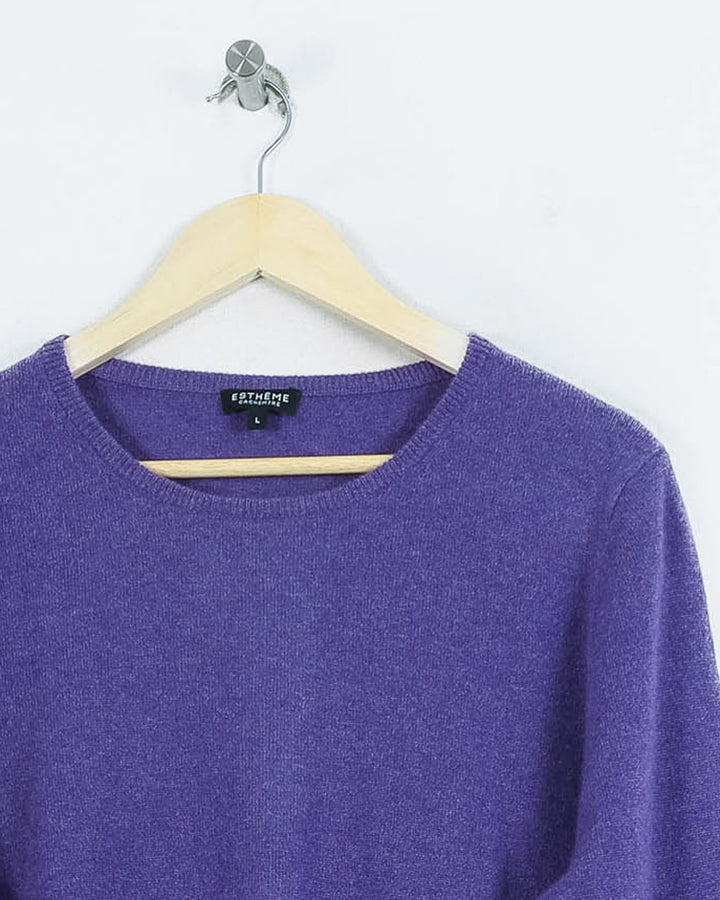 AUTRES COL ROND VIOLET - Taille L (40)